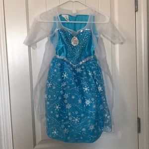 Little girls Frozen Elsa dress
